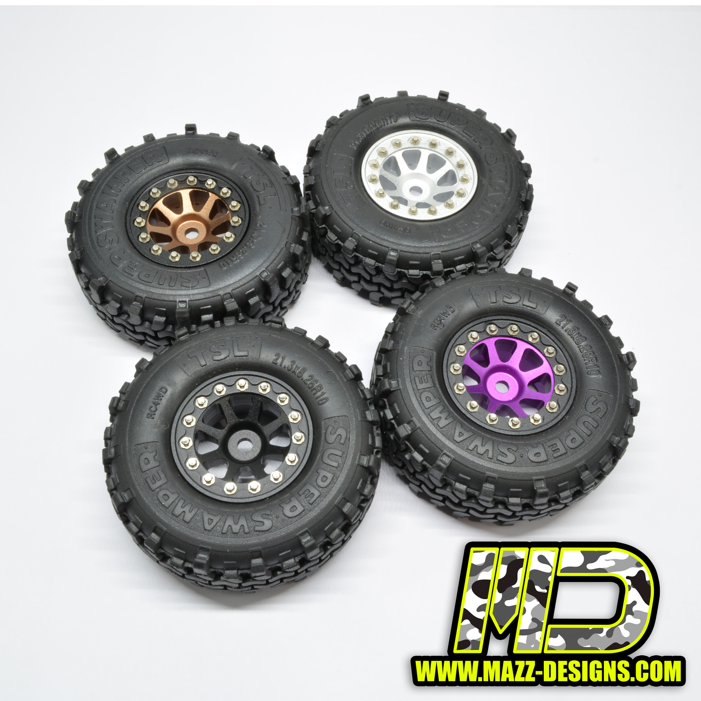 VENOM WHEELS (SCALE HARDWARE INCLUDED!)