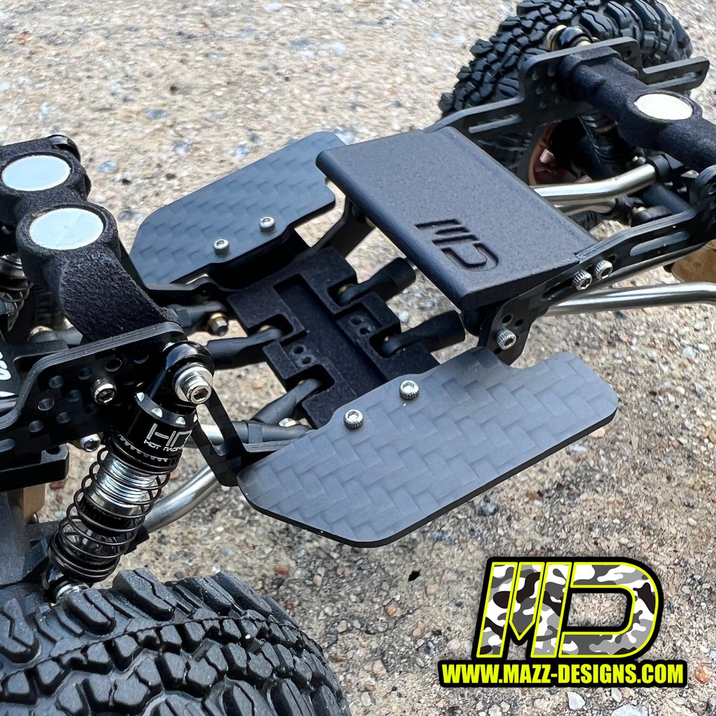 CARBON FIBER ANGLED SLIDERS CCV3