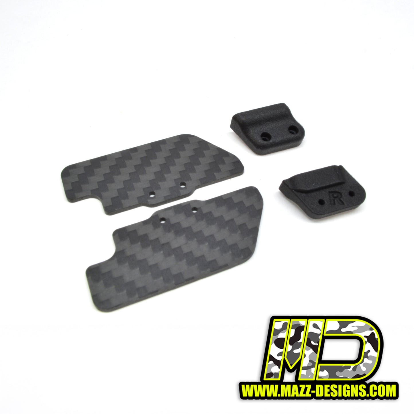 CARBON FIBER ANGLED SLIDERS CCV3